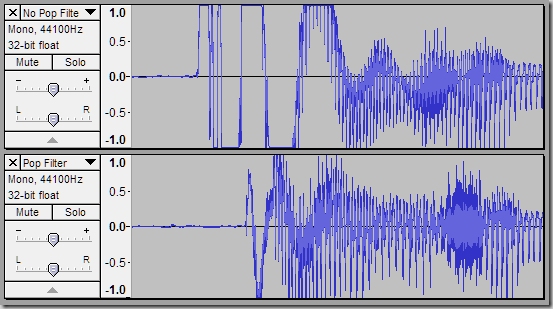 Audio Clipping Due to Popping