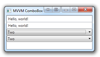 MVVM ComboBox synchronized