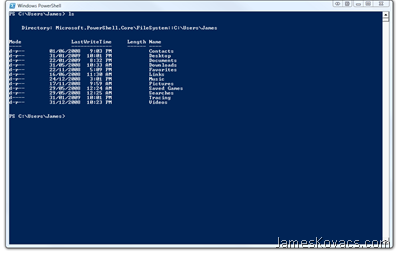 PowerShell Unix-style